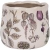 Clayre & Eef 6CETKG0001S Macetero Beige 14x12 cm Estilo Rústico Cerámica