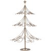 Clayre & Eef Adorno árbol navideño Ø 46x75 cm
