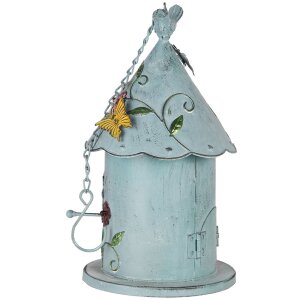 Clayre & Eef 6Y5731 Decoración Casita para Pájaros 16x19x29 cm