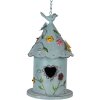 Clayre & Eef 6Y5731 Decoración Casita para Pájaros 16x19x29 cm