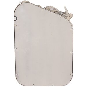 Clayre & Eef 52S329 Espejo de pared blanco gris...