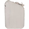 Clayre & Eef 52S329 Espejo de pared blanco gris dorado 58x89cm estilo Antiguo con motivos florales