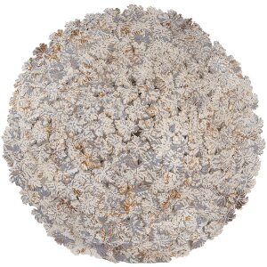 Clayre & Eef Aplique de pared Ø62 cm Gris...