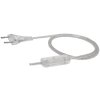 Clayre & Eef Aplique de pared Ø62 cm Gris Blanco Diseño Antiguo Hierro E27