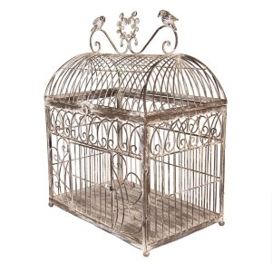 Clayre & Eef Jaulas decorativas 2 uds....