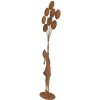 Clayre & Eef Figura decorativa Niño con globos metal óxido 80 cm