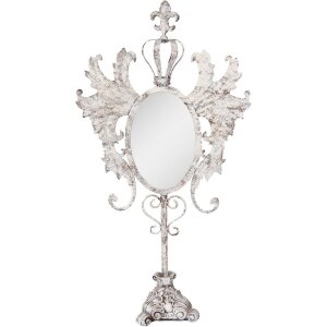Clayre & Eef 62S331 Espejo de mesa Barock Antiguo...