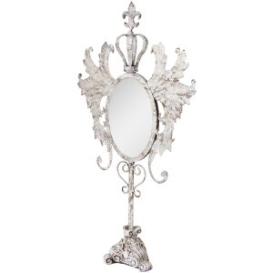 Clayre & Eef 62S331 Espejo de mesa Barock Antiguo...