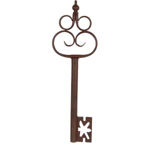 Clayre & Eef Llave decorativa 17x3x54 cm