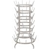 Clayre & Eef 5Y1362 Portatazas Gris 37x66 cm Metal Estilo Vintage