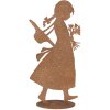 Clayre & Eef 6Y5958 Figura decorativa Niño Metal Oxido 21x10x43 cm