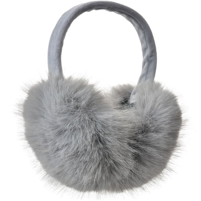 Juleeze JZEW0009G Calentadores de orejas grises con forro polar flexible