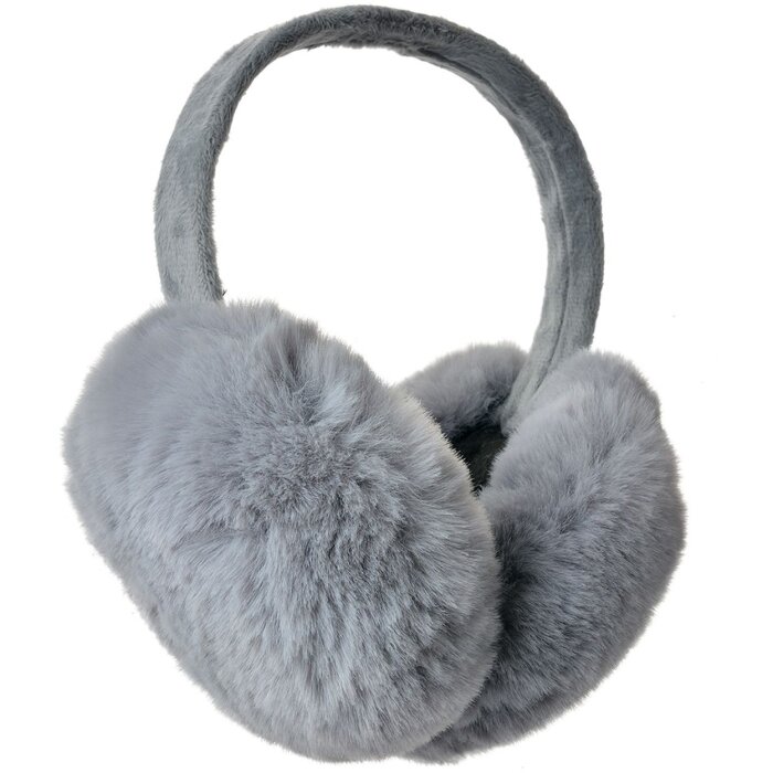 Juleeze JZEW0016G Calentadores de orejas grises flexibles de invierno