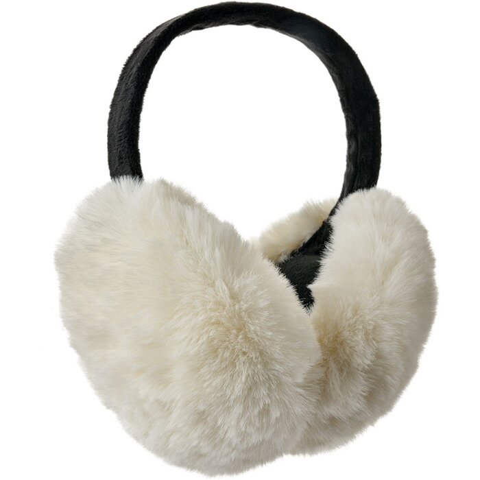 Juleeze JZEW0016W Calentadores de orejas blancos acolchados invierno