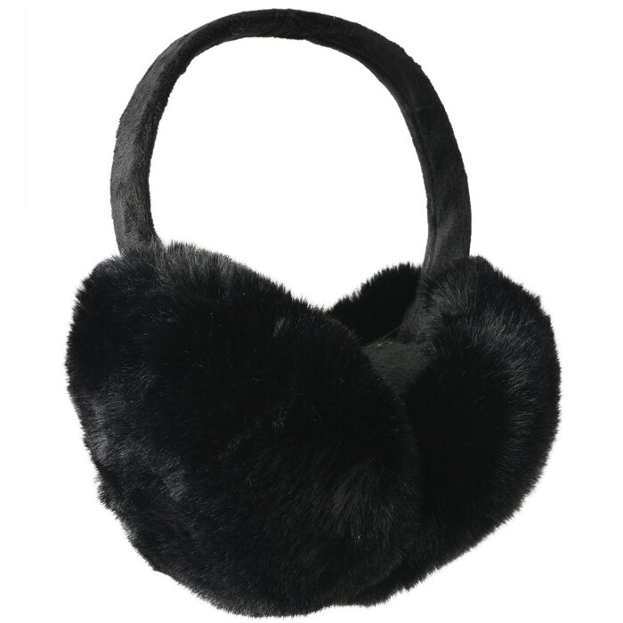 Juleeze JZEW0016Z Calentadores de orejas Negro 13 cm flexibles unitalla
