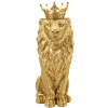 Mauro Ferretti Figura decorativa León Dorado 30x42x74 cm