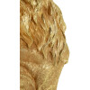 Mauro Ferretti Figura decorativa León Dorado 30x42x74 cm