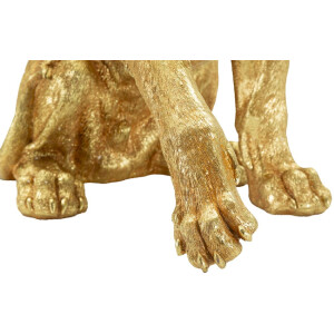 Mauro Ferretti Figura decorativa León 45x29x55 cm dorado