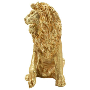 Mauro Ferretti Figura decorativa León 45x29x55 cm dorado