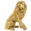 Mauro Ferretti Figura decorativa León 45x29x55 cm dorado