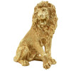 Mauro Ferretti Figura decorativa León 45x29x55 cm dorado