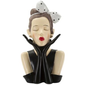 Mauro Ferretti Florero Frau Hollywood 17x14x30,5 cm...
