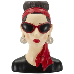 Mauro Ferretti Florero Frau Hollywood 21x16x27 cm multicolor
