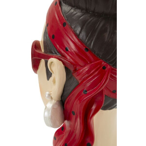 Mauro Ferretti Florero Frau Hollywood 21x16x27 cm multicolor