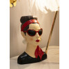 Mauro Ferretti Florero Frau Hollywood 21x16x27 cm multicolor