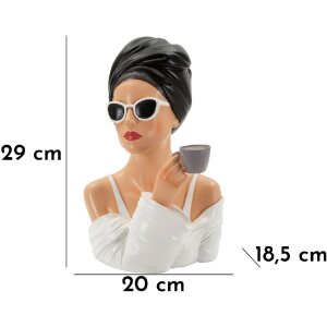Mauro Ferretti Figura Mujer Paris 20x18,5x29 cm multicolor