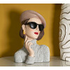 Mauro Ferretti Figura Parisina 18,5x14x26 cm gris