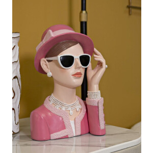 Mauro Ferretti Figura Parisina 18x11x26 cm rosa