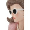 Mauro Ferretti Figura Mujer Parisina 18x12x28 cm rosa
