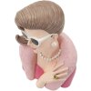 Mauro Ferretti Figura Mujer Parisina 18x12x28 cm rosa