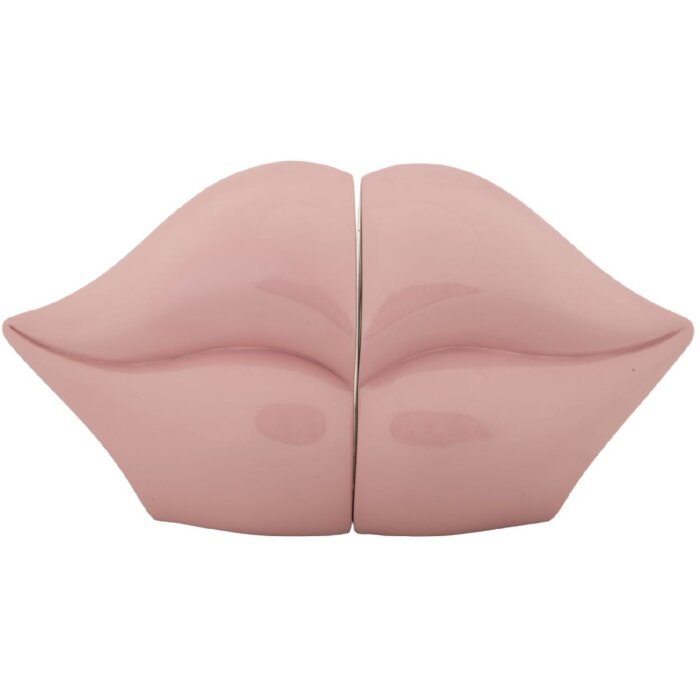 Mauro Ferretti Soporte para libros Boca 27x9x13 cm rosa