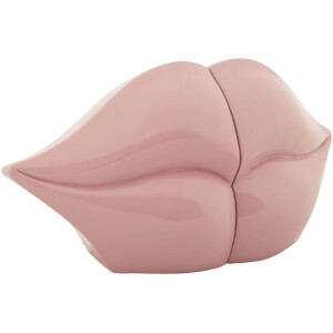 Mauro Ferretti Soporte para libros Boca 27x9x13 cm rosa