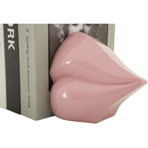 Mauro Ferretti Soporte para libros Boca 27x9x13 cm rosa
