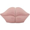 Mauro Ferretti Soporte para libros Boca 27x9x13 cm rosa