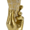 Mauro Ferretti Maceta tipo cono 12,5x11x31 cm dorado rosa