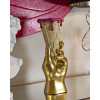 Mauro Ferretti Maceta tipo cono 12,5x11x31 cm dorado rosa