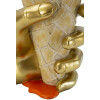 Mauro Ferretti Maceta tipo cono 18x16x26 cm dorado naranja