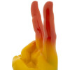 Mauro Ferretti Figura decorativa mano arcoíris Victoria 16x13x36,5 cm multicolor