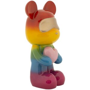 Rainbow Bear Oso de pie Multicolor 22,5x17,5x42,5 cm...