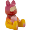 Mauro Ferretti Figura decorativa Oso Arcoíris 21,5x20,5x32 cm rojo amarillo