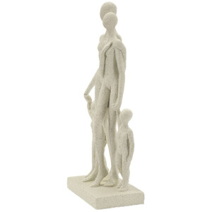 Mauro Ferretti Figura Familiar Stons 16x8x30,5 cm crema