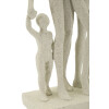 Mauro Ferretti Figura Familiar Stons 16x8x30,5 cm crema