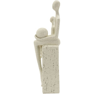 Mauro Ferretti Figurine Maternidad 10x7x26 cm color crema