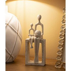 Mauro Ferretti Figurine Maternidad 10x7x26 cm color crema
