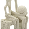 Mauro Ferretti Figurine Maternidad 10x7x26 cm color crema