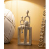 Mauro Ferretti Figurine Maternidad 10x7x26 cm color crema